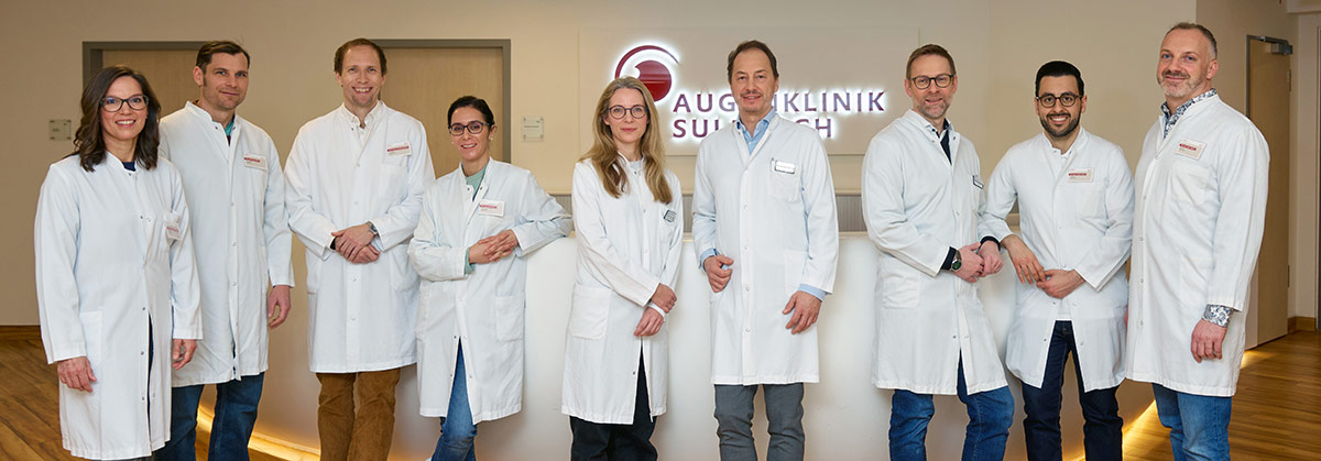 Ärzteteam der Augenklinik Sulzbach