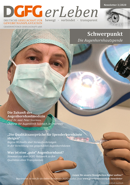 Titelblatt DGFG Newsletter 540 augenklinik sulzbach